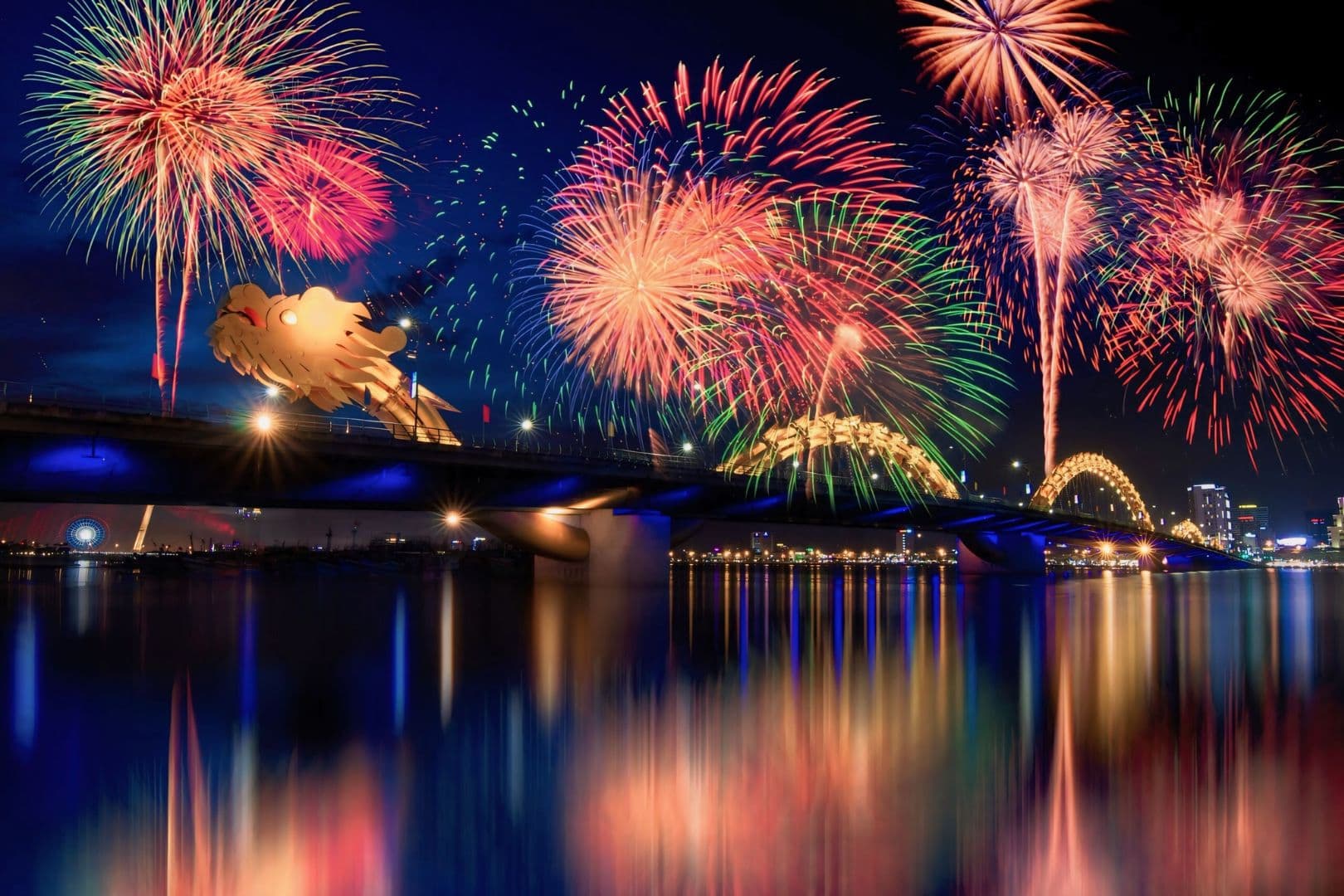 Fireworks background