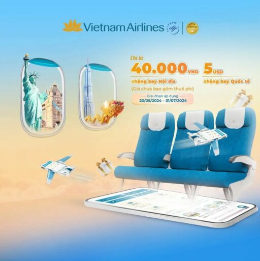 “CƠN MƯA” ƯU ĐÃI – CHỌN CHỖ THOẢI MÁI CÙNG VIETNAM AIRLINES