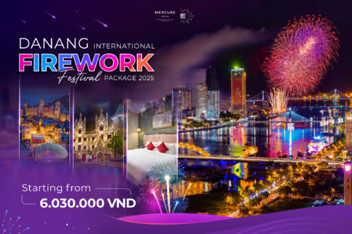 Experience the magic of DIFF 2025 from the heart of the clouds at Mercure Danang French Village Bana Hills – where one stay brings you the full festival journey.