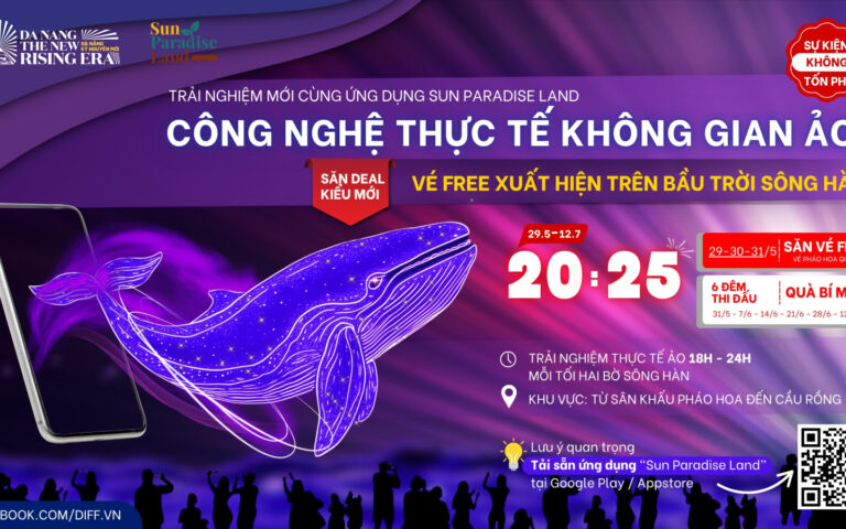 150 vé xem pháo hoa DIFF và hàng loạt quà tặng “rơi” trên bầu trời Đà Nẵng