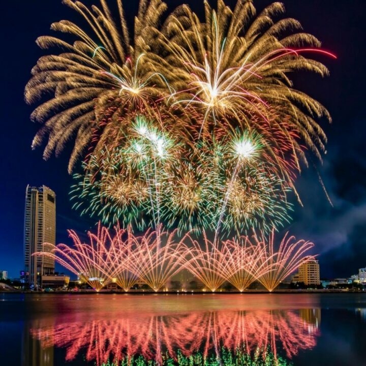 Revealing the stage of the Da Nang International Fireworks Festival – DIFF 2025