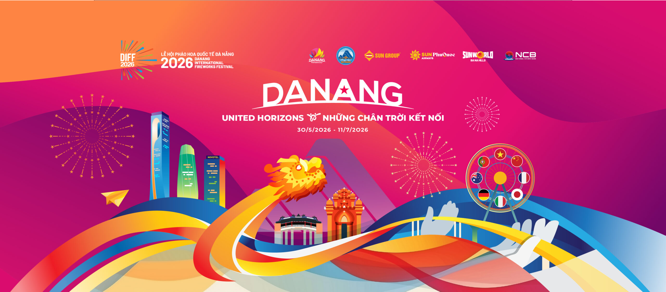 Lễ hội pháo hoa Đà Nẵng 2026