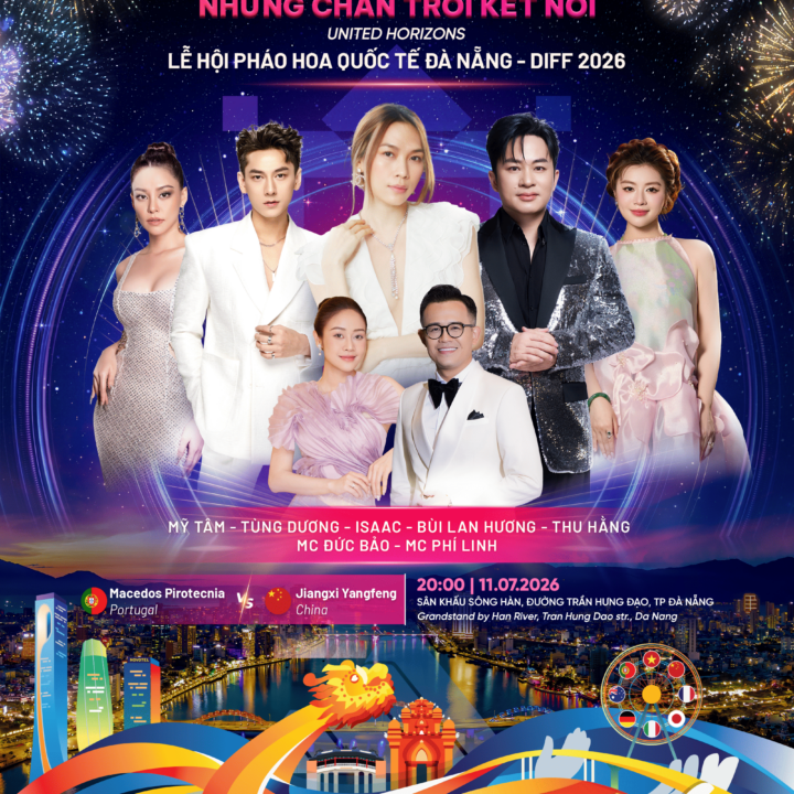 Hé lộ đêm chung kết DIFF 2026: Hai cường quốc pháo hoa và “siêu concert” đang chờ khán giả